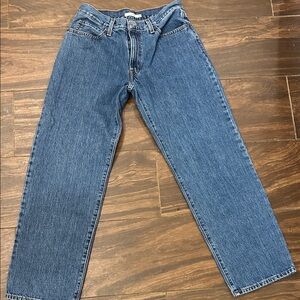 Levi's Straight Leg Blue Jeans